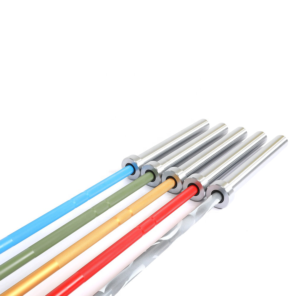 2.2m Coloured Olympic Barbell – Fitmart