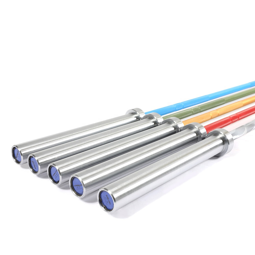2.2m Coloured Olympic Barbell – Fitmart